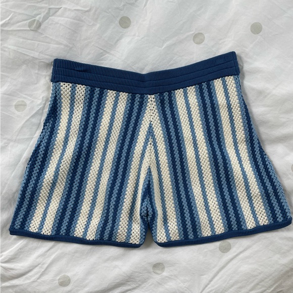 SOLID & STRIPED the Charlie Crochet Shorts Size Small - Picture 3 of 4